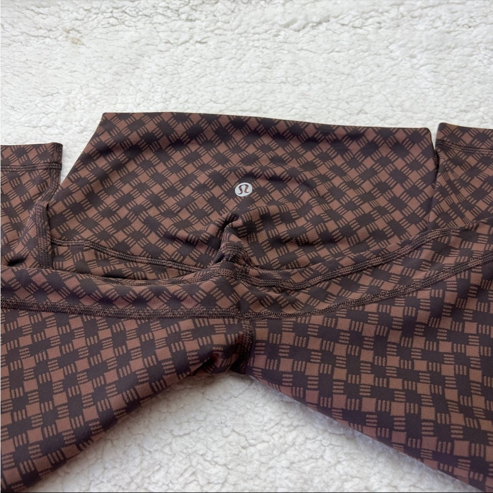 Lululemon Align Square Heart Jacquard Java Sequoi… - image 3